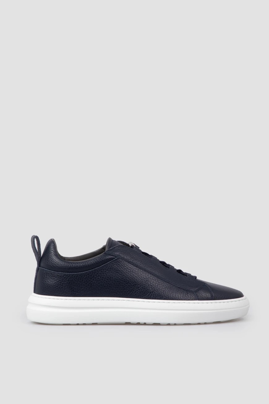 Кроссовки кожаные Corneliani
