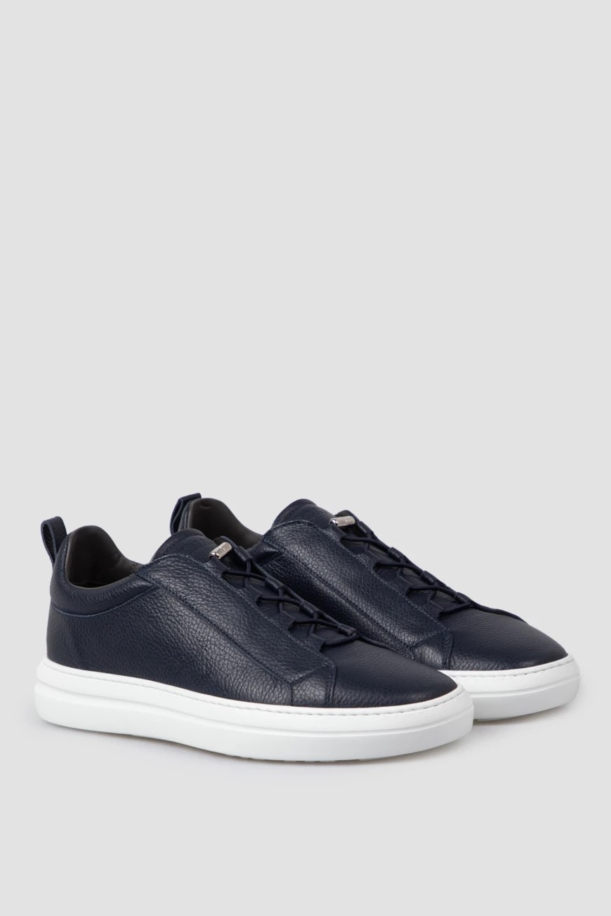 Кроссовки кожаные Corneliani